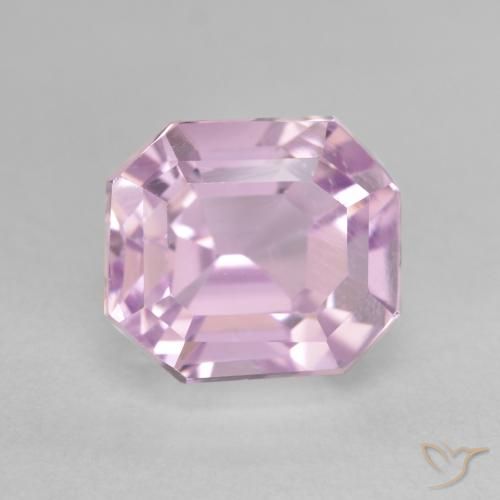 Kunzite Tono rosa ciliegia naturale da 5.02 ct, Ottagonale / Taglio smeraldo, VVS