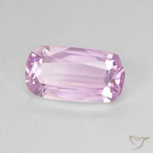 Kunzite Viola Rosato Viola naturale da 5.43 ct, Cuscino, VVS-VS