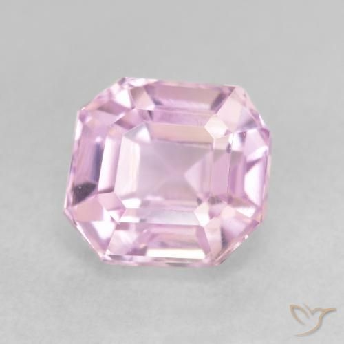 Kunzite Rosa Ciliegia naturale da 1.70 ct, Ottagonale / Taglio smeraldo, VVS-VS