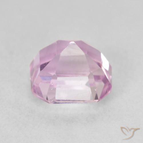 Kunzite Rosa Ciliegia naturale da 1.70 ct, Ottagonale / Taglio smeraldo, VVS-VS