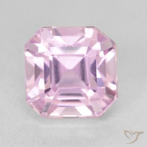 3.99ct Naturale Viola chiaro Kunzite, Taglio smeraldo, VVS-VS