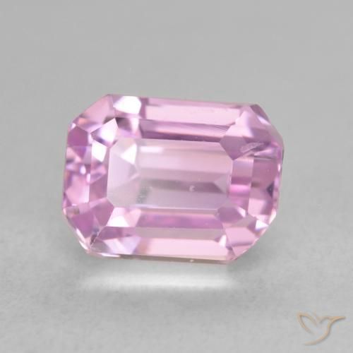 Kunzite Viola Rosato Viola naturale da 2.20 ct, Ottagonale / Taglio smeraldo, VVS-VS