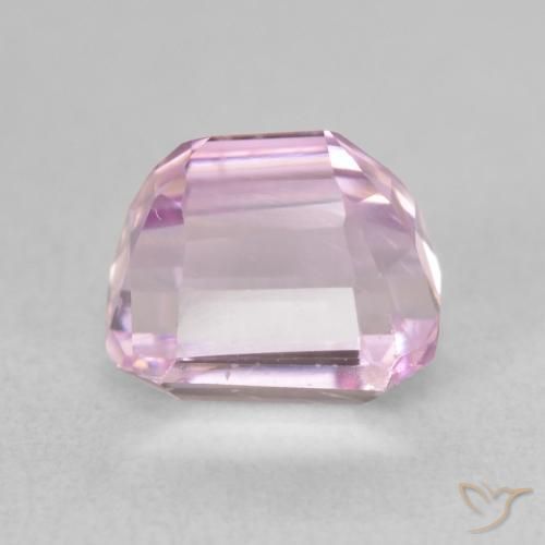 Kunzite Viola Rosato Viola naturale da 2.20 ct, Ottagonale / Taglio smeraldo, VVS-VS