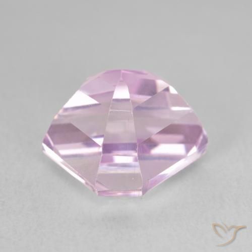 Kunzite Viola Rosato Viola naturale da 5.73 ct, Taglio a fantasia, VVS-VS