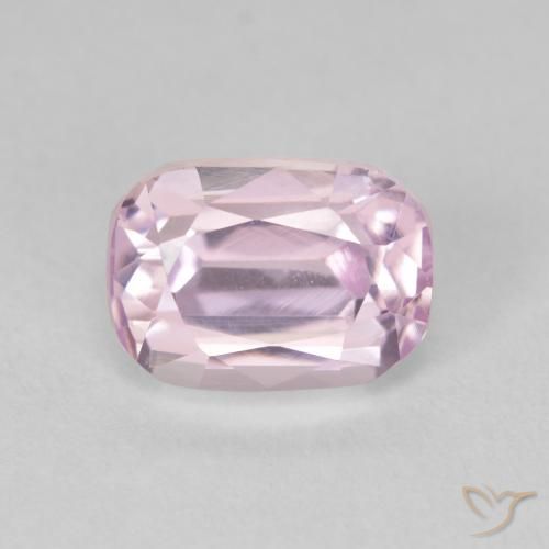 3.58ct Naturale Rosa gomma da masticare Kunzite, Cuscino, VVS-VS