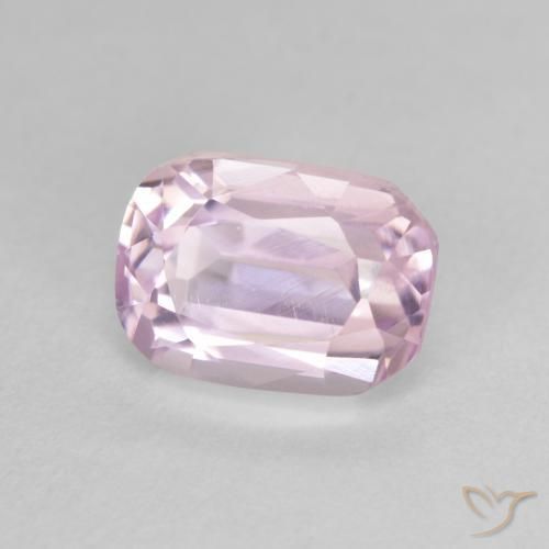 Kunzite Rosa gomma da masticare naturale da 3.58 ct, Cuscino, VVS-VS