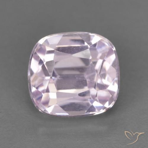 Kunzite Rosa chiaro naturale da 1.48 ct, Cuscino, VVS-VS