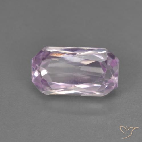 Kunzite Rosa medio naturale da 2.66 ct, Ottagonale / Taglio smeraldo, VVS-VS