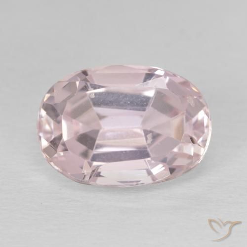 5.48ct Naturale rosa fenicottero Kunzite, Ovale, VS