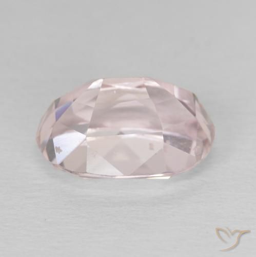 Kunzite rosa fenicottero naturale da 5.48 ct, Ovale, VS