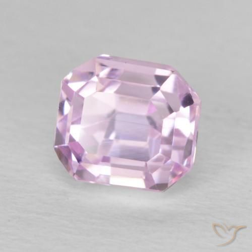Kunzite Rosa chiaro naturale da 2.02 ct, Ottagonale / Taglio smeraldo, VS