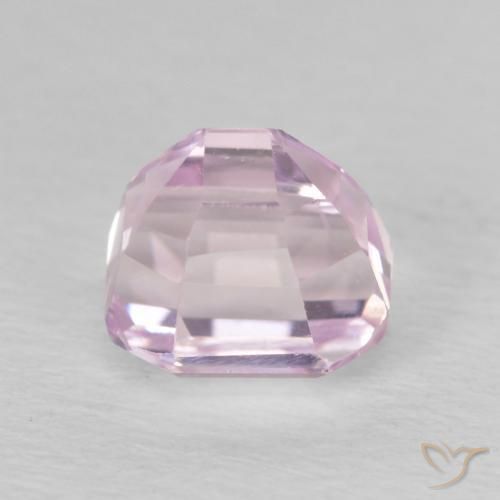 Kunzite Rosa chiaro naturale da 2.02 ct, Ottagonale / Taglio smeraldo, VS