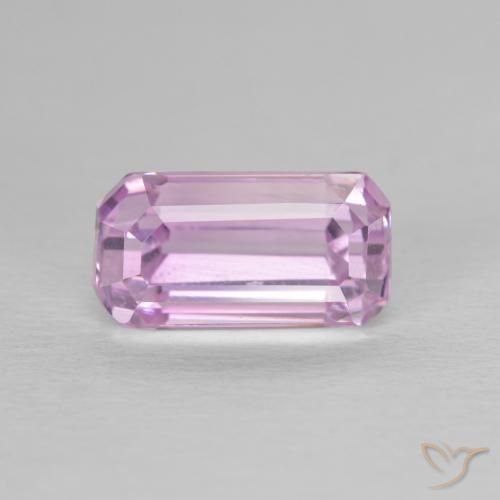 2.62ct Naturale Rosa medio Kunzite, Taglio smeraldo, VS