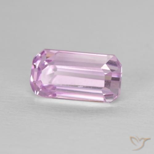 Kunzite Rosa medio naturale da 2.62 ct, Ottagonale / Taglio smeraldo, VS