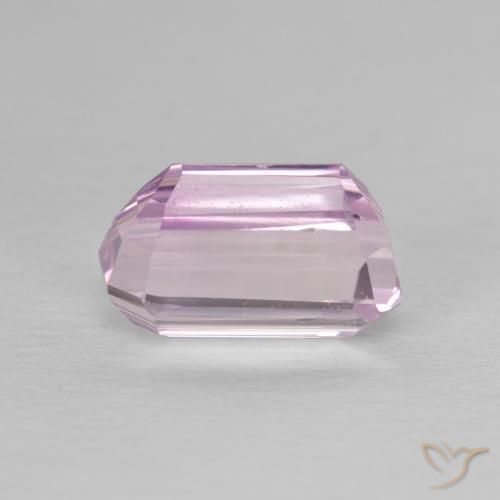 Kunzite Rosa medio naturale da 2.62 ct, Ottagonale / Taglio smeraldo, VS