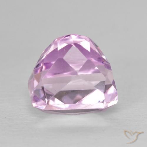 Kunzite Rosa porpora reale naturale da 3.08 ct, Ottagonale / Taglio smeraldo, VS