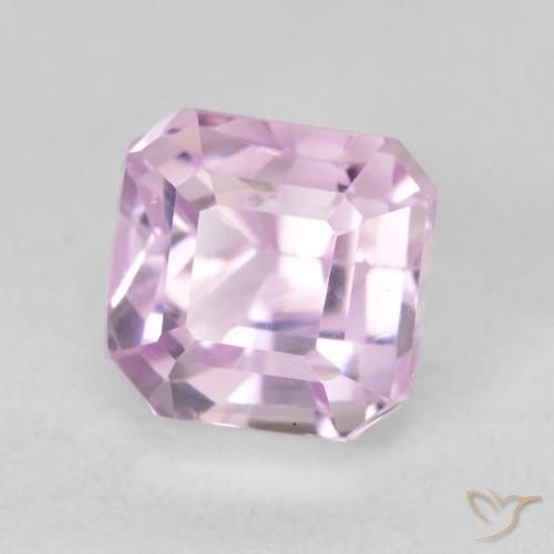 Kunzite Medium Light-Pink naturale da 1.83 ct, Ottagonale / Taglio smeraldo, VVS
