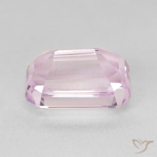 Kunzite Tono rosa ciliegia naturale da 3.87 ct, Ottagonale / Taglio smeraldo, VVS