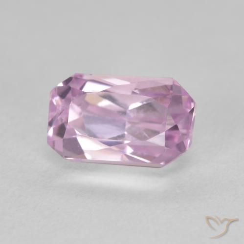 Kunzite Rosa medio naturale da 2.52 ct, Ottagonale / Taglio smeraldo, VVS-VS