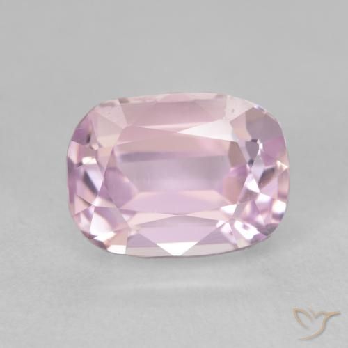 3.84ct Naturale Rosa chiaro Kunzite, Cuscino, VVS