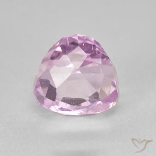 Kunzite Rosa Molto Chiaro naturale da 2.39 ct, Cuscino, VVS