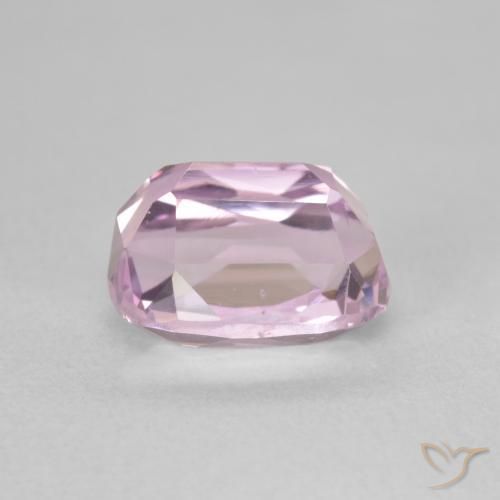 Kunzite Rosa Ciliegia naturale da 3.70 ct, Cuscino, VVS