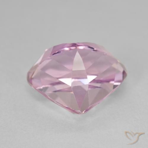 Kunzite Rosa chiaro naturale da 9.26 ct, Forma a pera, VVS