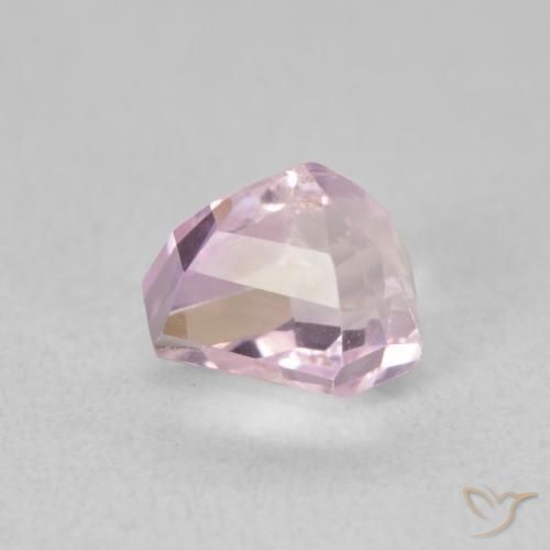 Kunzite Viola medio naturale da 1.59 ct, Taglio a fantasia, VVS-VS