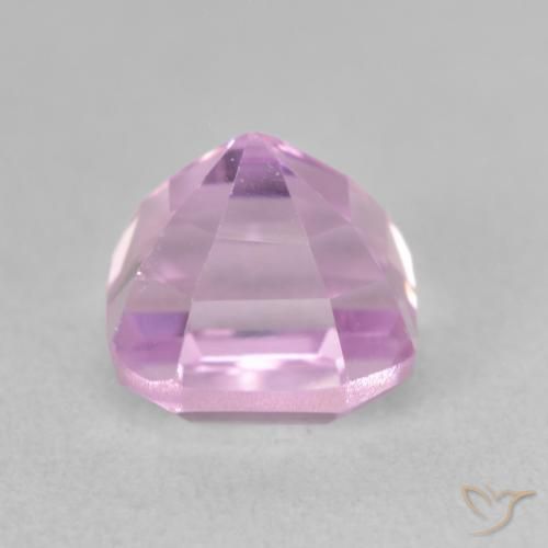 Kunzite Viola Rosato Viola naturale da 2.91 ct, Ottagonale / Taglio smeraldo, VVS-VS