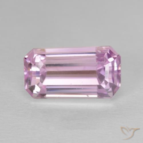 9.78ct Naturale Rosa medio Kunzite, Taglio smeraldo, VVS-VS