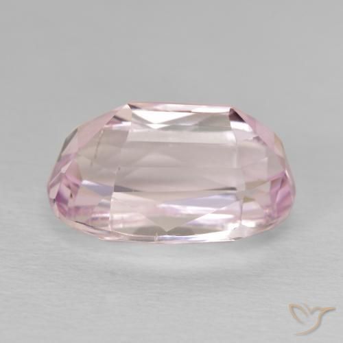 Kunzite Rosa gomma da masticare naturale da 9.10 ct, Ovale, VVS-VS