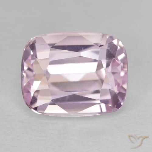 8.27ct Naturale Rosa Ciliegia Chiaro Kunzite, Cuscino, VVS-VS