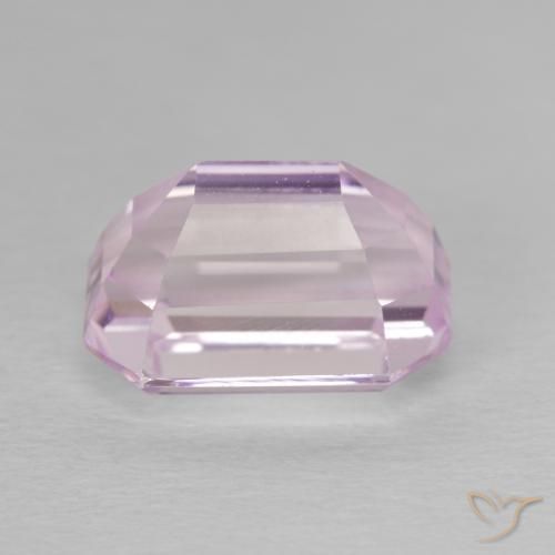 Kunzite Rosa porpora chiaro reale naturale da 6.77 ct, Ottagonale / Taglio smeraldo, VVS-VS