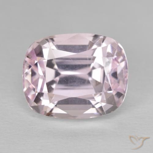 11.80ct Naturale Rosa Molto Chiaro Kunzite, Cuscino, VVS-VS