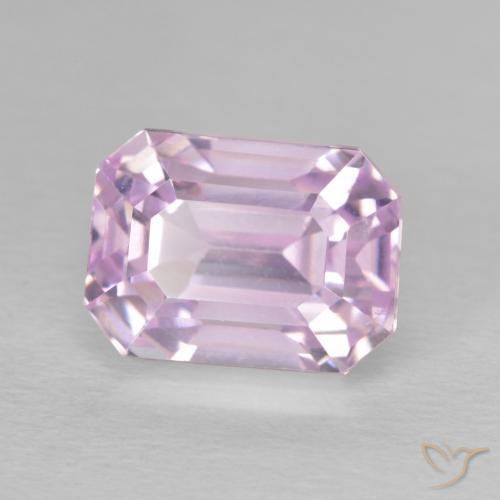 Kunzite Tono rosa ciliegia naturale da 5.87 ct, Ottagonale / Taglio smeraldo, VVS-VS