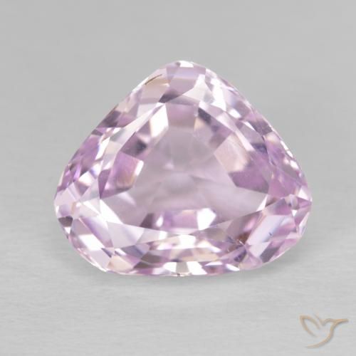 8.37ct Naturale Rosa viola Kunzite, Forma a pera, VVS-VS