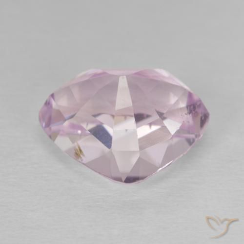 Kunzite Rosa viola naturale da 8.37 ct, Forma a pera, VVS-VS
