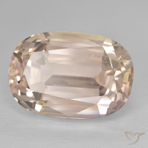 Kunzite Rosa medio naturale da 27.85 ct, Ovale, VVS-VS