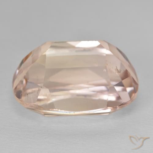 Kunzite Rosa medio naturale da 27.85 ct, Ovale, VVS-VS