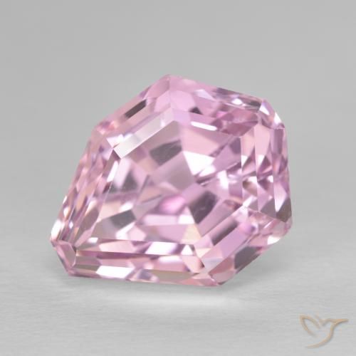 14.82ct Naturale Rosa chiaro Kunzite, Taglio a fantasia, VS