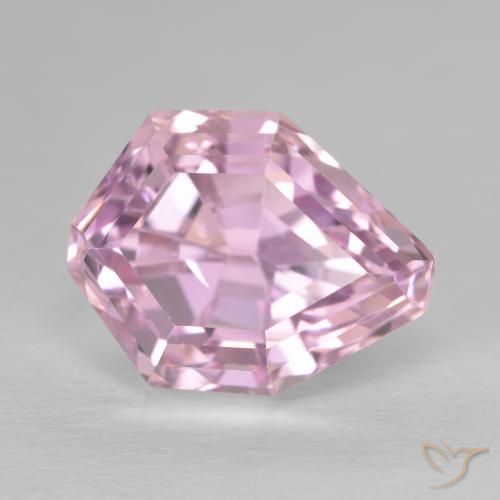 Kunzite Rosa chiaro naturale da 14.82 ct, Taglio a fantasia, VS