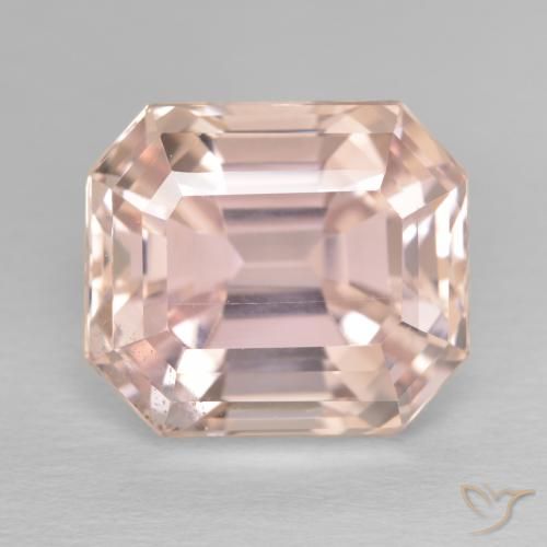 11.86ct Naturale Rosa medio Kunzite, Taglio smeraldo, VS