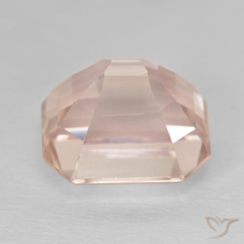 Kunzite Rosa medio naturale da 11.86 ct, Ottagonale / Taglio smeraldo, VS