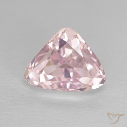 4.60ct Naturale Rosa medio Kunzite, Taglio trillion, VS