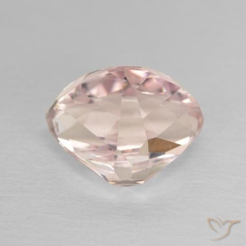 Kunzite Rosa medio naturale da 4.60 ct, Taglio trillion, VS