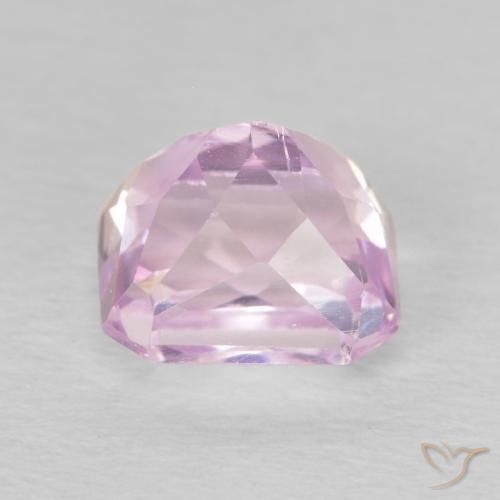 Kunzite Rosa chiaro naturale da 1.71 ct, Ottagonale / Taglio smeraldo, VS