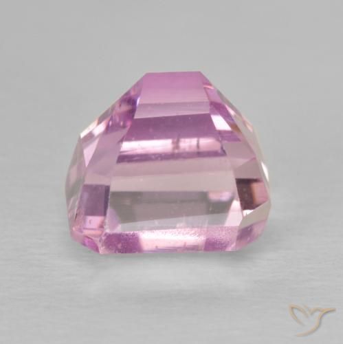 Kunzite Rosa chiaro naturale da 2.49 ct, Ottagonale / Taglio smeraldo, VS