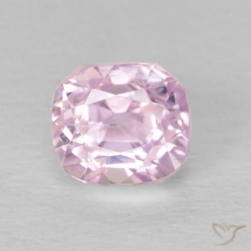 Kunzite Rosa Ciliegia Chiaro naturale da 1.45 ct, Taglio smeraldo, VS
