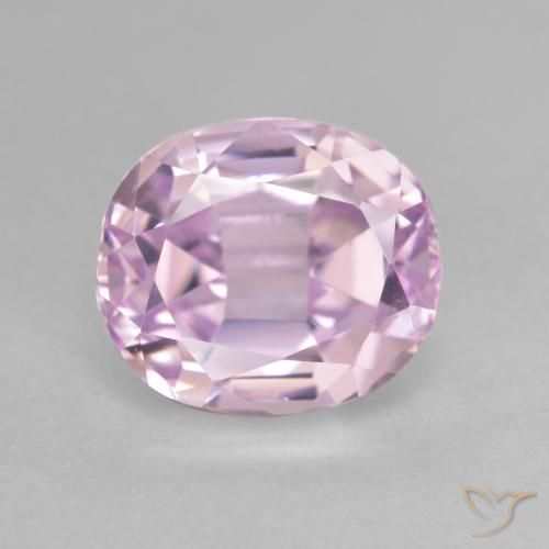 6.11ct Naturale Rosa chiaro Kunzite, Ovale, VS