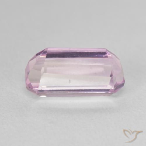 Kunzite Rosa gomma da masticare naturale da 3.79 ct, Ottagonale / Taglio smeraldo, VS